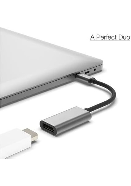 Type-C To Displayport Adaptör USB C Dp Çevirici Notebook Pc Bilgisayar Uyumlu HC67 (Hdmı Değildir) fırsatları