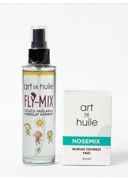 By Hülya Kayhan Fly Mix 100 ml -Nose Mix 10 ml Okula ve Kış Sezonuna Hazırlık Avantaj Paketi