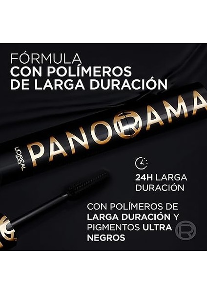 Paris Panorama Hacim Veren Maskara All Night Black - Siyah fırsatları