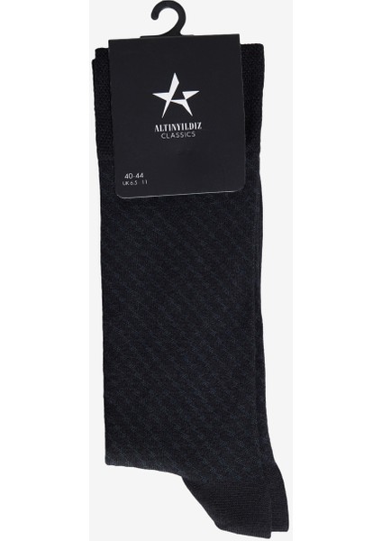 Desenli Yumuşak Dokulu Tekli Çorap