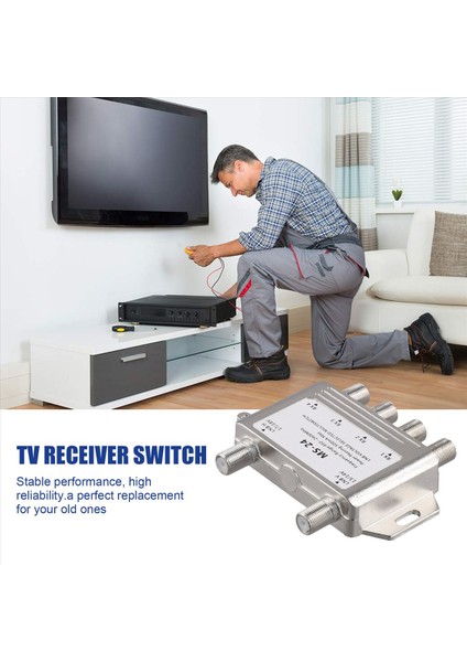 2&#39 Den 2 Out Dıseqc 4x2 Switch Satellite Sinyal Çok Geçişli Lnb Voltaj Seçilen Tv Alıcı Için 950-24000MHZ (Yurt Dışından) fırsatları