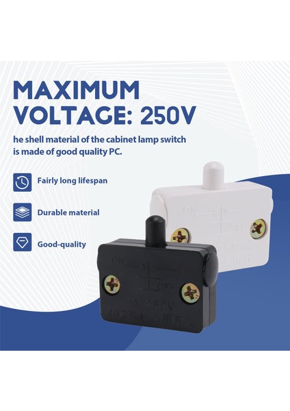 4 Adet Dolap Kapı Anahtarı Dolap Lamba Anahtarı Çekmeceleri 12V 24V 110V Için Yakın Kapıda Aç (Yurt Dışından) indirimleri