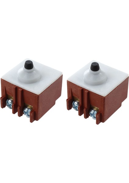 2x Açı Öğütücü Ac 250V 6A 125V/12A Dpst Bosch 6-100 Için Pushbutton Anahtarı (Yurt Dışından)