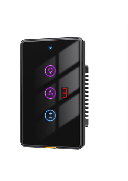 Tuka Akıllı Wifi Fan Işık Anahtarı Dokunmatik Duvar Paneli Ses Zamanlayıcı Kontrol Uygulaması Alexa Google Home B Için Uzaktan Kumanda (Yurt Dışından) modelleri