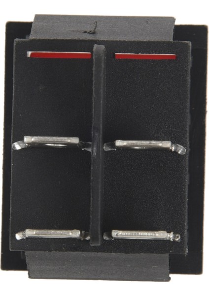 2x Kırmızı Işık 4 Pin Dpst Açık/kapalı Rocker Anahtarında Snap 15A/250V 20A/125V Ac 28X22MM (Yurt Dışından) modelleri
