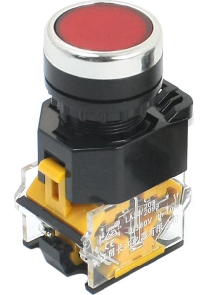 4pcs 22MM Montaj 10A 380V Dpst Kırmızı Yeşil Anlık Push Düğmesi Anahtarı (Yurt Dışından) modelleri