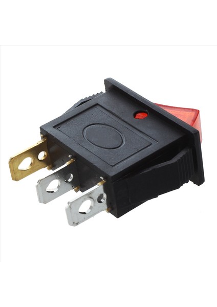 Ac 16A/250V 20A/125V Kırmızı Işık Kapalı Spst Boat Rocker Switch x 20 Pcs (Yurt Dışından) modelleri