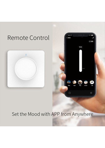 Tuya Smart Wifi Dimmer Işık Anahtarı Dönme Paneli Duvar Akıl Anahtarı 220-240V Alexa Google Home App Wifi ile Çalışıyor (Yurt Dışından) modelleri