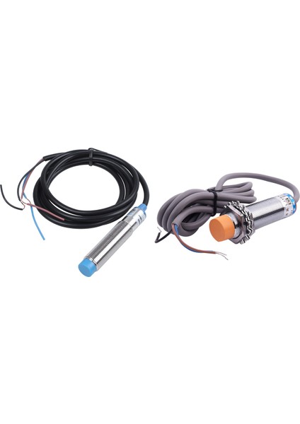 2 Pcs Dc 6-36V Yaklaşım Sensörü Endüktif Yakınlığı Npn No Swıtch LJ18A3-8-Z/BX 8mm ve LJ12A3-4-Z/4MM ile (Yurt Dışından)