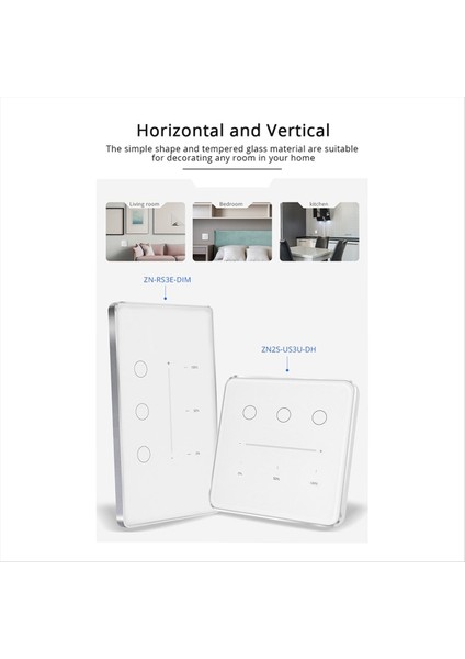Tuya Zigbee 3 Çete Dimmer Işık Anahtarı Tuya/akıllı Yaşam Uygulaması Uzaktan Kontrol Abd Ab Standart Anahtar Yüzde Kontrolü (B) (Yurt Dışından) indirimleri