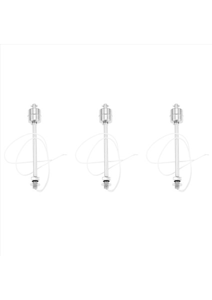 3pcs 150MM Paslanmaz Çelik Şamandıra Anahtarı Tank Sıvı Su Seviye Sensörü 220V (Yurt Dışından)