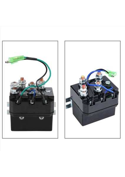 2x Vinç Solenoid 1500-5000LB Için Vinç Solenoid 12V Atv Utv Vinç Kontaktör Solenoid Röle Vinç Solenoid (Yurt Dışından) indirimleri