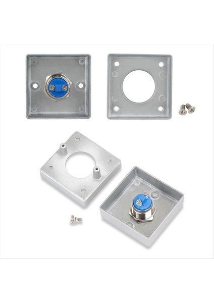 Alt Kutu ile Mini Erişim Kontrol Anahtarı Normalde Erişim Kontrol Sistemi Için Kendi Kendine Yolcun Çıkış Düğmesi (Yurt Dışından) indirimleri