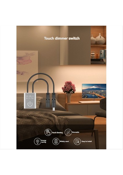 Dc 12V 24V Dokunma Dimmer Anahtarı Parlaklık Ayarı Tek Renkli Açık/kapalı Dokunma Püskürtme Anahtarı Kontrolörü Kabine Işığı Için (Yurt Dışından) fırsatları