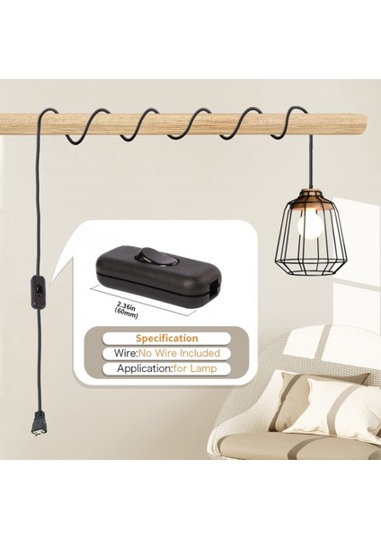 Satır Içi Kordon Anahtarı Açık/kapalı Lamba Kontrol Cihaz Anahtarı 250V 6A Cihaz Veya Yatak Odası Masa Lamba Masası 5 Paket Için Uygun (Yurt Dışından) fiyatları