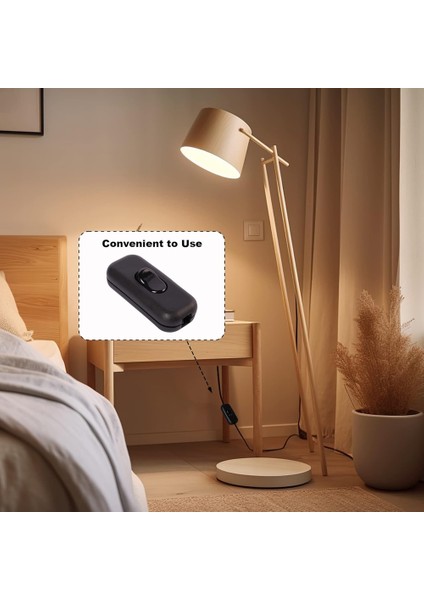 Satır Içi Kordon Anahtarı Açık/kapalı Lamba Kontrol Cihaz Anahtarı 250V 6A Cihaz Veya Yatak Odası Masa Lamba Masası 5 Paket Için Uygun (Yurt Dışından) modelleri