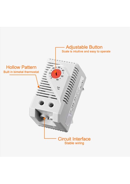 3x Mekanik Termostat KTO011 0-60 Cellisi Ayarlanabilir Kontrol Normal (N C) Sıcaklık Kontrolör Anahtarı Kırmızı (Yurt Dışından) indirimleri