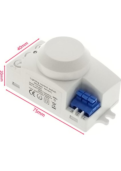 2x 5 8ghz Hf Sistemi LED Mikrodalga 360 Derece Hareket Sensörü Işık Anahtarı Gövde Hareket Dedektörü (Yurt Dışından) indirimleri