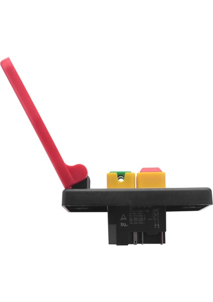 2x Kırmızı Kapak Acil Duruş Itme Düğmesi Anahtarı 16A Güç Açma/alt Voltaj Koruması Elektromanyetik Başlatma Anahtarı (Yurt Dışından) indirimleri