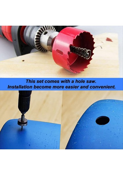 Delik Testere Yağmur Namlu Türlü Kiti Pvc Bulk Başlığı Balo Valf Diş Contası Bandı ve Bahçe 3/4in Erkek Içerir (Yurt Dışından) modelleri