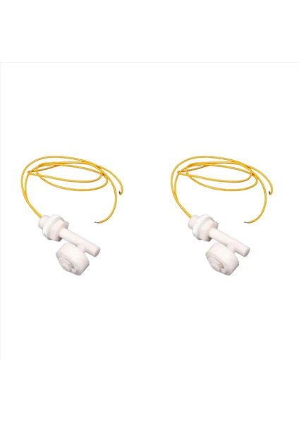 2x Yan Monte Şamandıra Anahtarları Sıvı Seviye Anahtarlar Su Seviye Anahtarlar Sıvı Seviye Sensörleri Rust Proof Plastik Şamandıralar (Yurt Dışından)