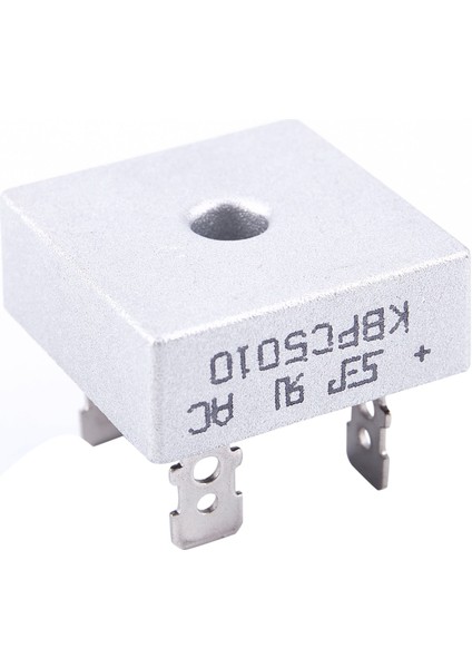 4x 50A 1000V Metal Kılıf Tek Fazlar Diyot Köprüsü Doğrultucu KBPC5010 (Yurt Dışından) indirimleri