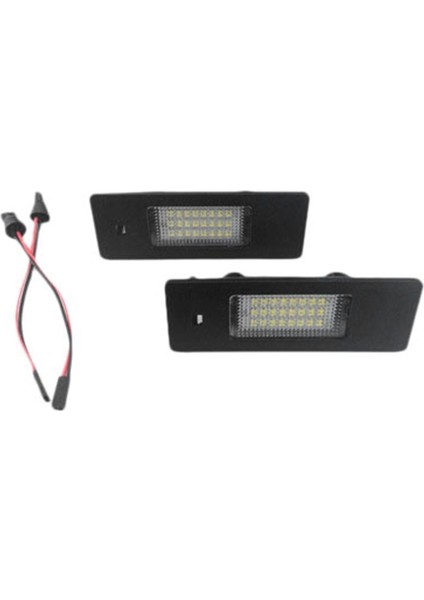 Araba LED Plaka Işığı 24 Smd LED Plaka Işığı Alfa Için Uygun 147 156 159 166 (Yurt Dışından) fırsatları