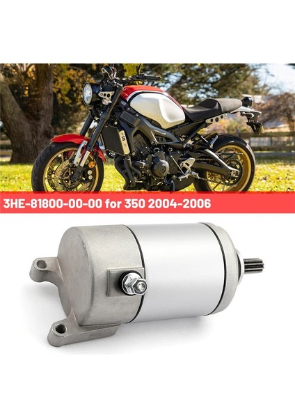 3HE-81800-00-00 Başlangıç Motor Başlangıç Motor Motor Motosiklet Yamaha Bruin 350 2004-2006 (Yurt Dışından) fırsatları