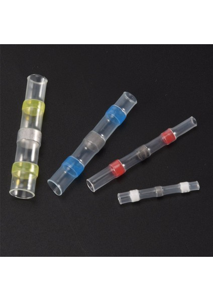 50PCS Konnektör Isıları Büzülme Acı Çeker Terminalleri Su Geçirmez Lehim Kılıf Tüpü Tel Yalıtımlı Popo Konektörleri Dıy Kablo Kiti (Yurt Dışından) fırsatları