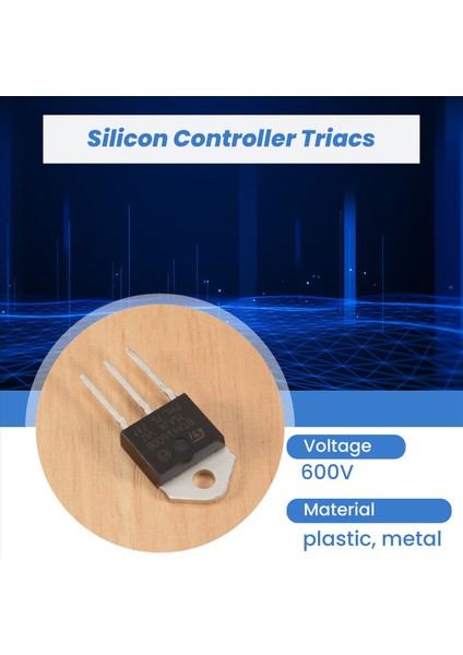 BTA41-600B 600V 40A Silikon Kontrolör Doğrultucu Standart Trıac (Yurt Dışından) indirimleri