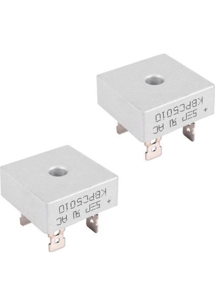 2x Tek Faz Diyot Köprüsü Doğrultucu 50A 1000V KBPC5010 Yeni (Yurt Dışından)
