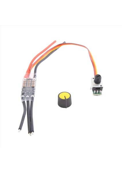 Dc 7-26V Üç Fazlı Fırçasız Motorlu Sürücü Dc Motor Sürücü Kartı Hız Denetleyicisi Potansiyometre (30A) (Yurt Dışından) fiyatları