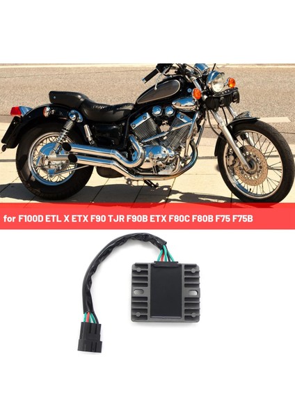 6D8-81960-10 Voltaj Regülatörü Yamaha F100D Etl x Etx F90 Tjr F90B Etx F80C F80B F75 F75B (Yurt Dışından) fırsatları