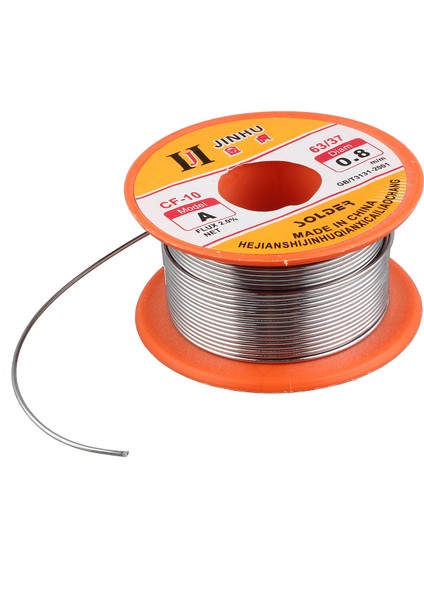 Jinhu 0 8mm 50G Teneke Tin Teneke Kue Eriyik Rosin Çekirdek Flux Lehim Lehekleme Kaynak Teli (Yurt Dışından)