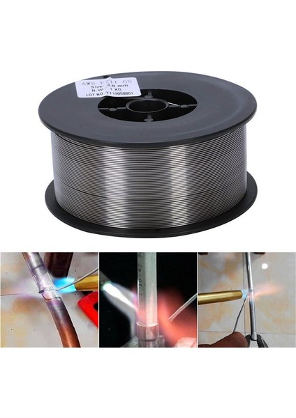 Gazsız Yumuşak Çelik Mig Kaynak Tel Makarası Makarası Rulo Akısı Çekirdeği Gaz Yok 0 8mm 1kg (Yurt Dışından) indirimleri