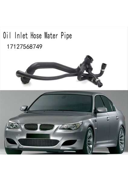 17127568749 Soğutma Sistemi Su Deposu Radyatör Hortumu Bmw 5 Serisi E60 Araç Aksesuarları Yağ Giriş Hortumu (Yurt Dışından) indirimleri