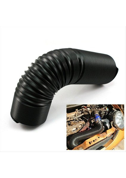 4pcs 2 5 Inç Araba Ayarlanabilir Yüksek Akışlı Esnek Turbo Soğuk Hava Giriş Sistemi Hortum Boru Tüpü 63MM (Yurt Dışından) fiyatları
