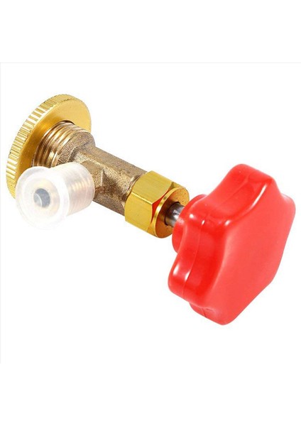 2x R134A Can Canıster Onader Onader Tap Tapper M14/1/4 Inç Sae Klima Soğutucu Valf Kırmızı + Altın Tapa (Yurt Dışından) fırsatları
