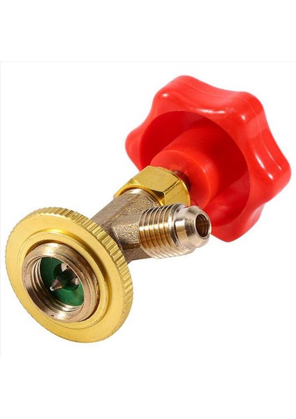 2x R134A Can Canıster Onader Onader Tap Tapper M14/1/4 Inç Sae Klima Soğutucu Valf Kırmızı + Altın Tapa (Yurt Dışından) indirimleri