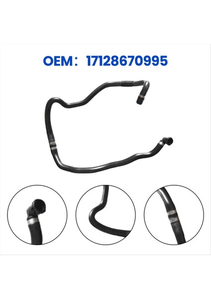 17128670995 Otomatik Parçalar Motor Radyatör Soğutucu Hortumu Bmw G30 F90 G31 G32 G11 G12 Soğutucu Hortum Hortum Su Borusu (Yurt Dışından) modelleri
