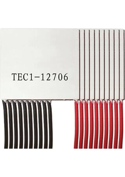 10PCS Elements Peltier TEC1-12706 Termoelektrik Peltier Modülü 12706 Tec 12V 4 5A Dıy Soğutucu Peltier Elemente Kart (Yurt Dışından)
