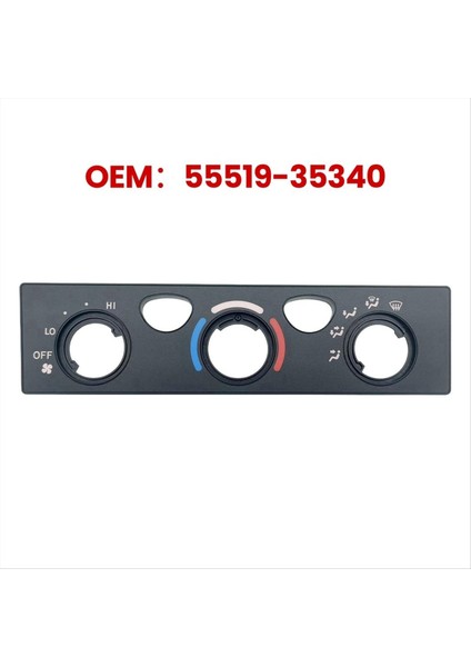 55519-35340 Araç Ac Klima Kontrol Paneli Toyota Için Yüz Plakası Kapağı Tesoma Tacoma Sr5 2000-2004 (Yurt Dışından) fiyatları