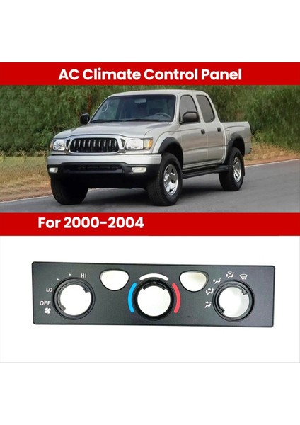 55519-35340 Araç Ac Klima Kontrol Paneli Toyota Için Yüz Plakası Kapağı Tesoma Tacoma Sr5 2000-2004 (Yurt Dışından) modelleri