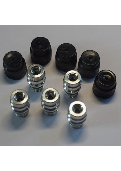 (10 Sayım) M12X1 5 Erkek Yüksek Yan A/c Şarj Port Valfi MT0105 800-955 59946 Gm 52458184 15-5438 Için Kapaklar Içerir (Yurt Dışından) indirimleri