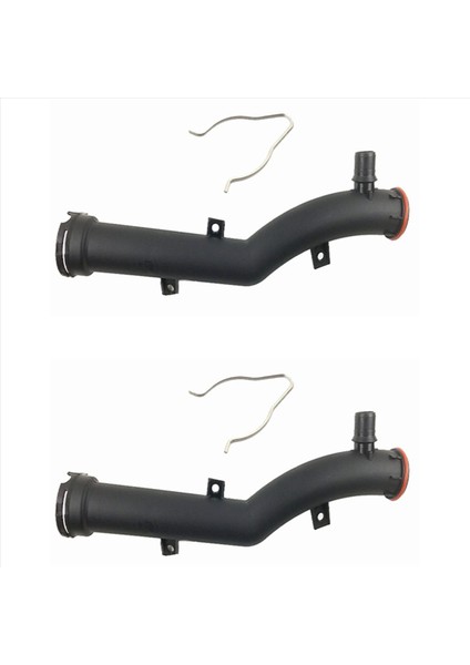 2x 980061880 1351VF Citroen C4 Peugeot 207 308 Için Metal Klipsli Motor Soğutucu Su Hortumu (Yurt Dışından)