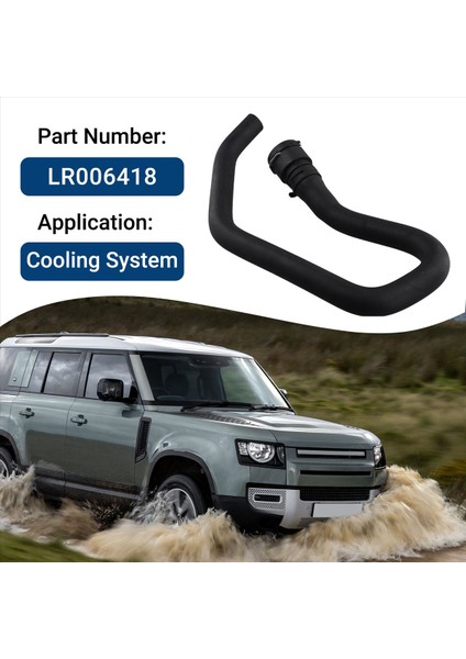 LR006418 Land Rover God Için Yeni Soğutma Suyu Hortumu Iı 3 2 Yer Değiştirme 2007-2012 (Yurt Dışından) fırsatları