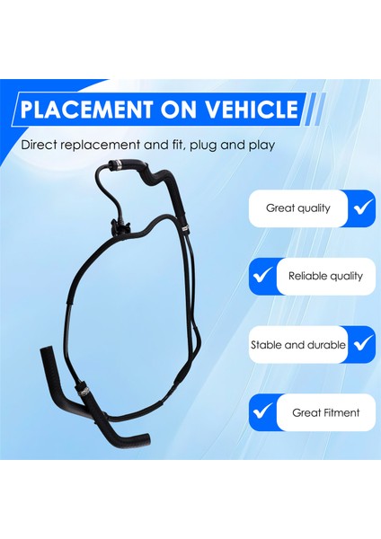 Araç Su Deposu Boru Radyatör Hortum Motor Soğutucu Hortumu G3GZ-8063A Lincoln Continental Için 3 0 2017-2020 (Yurt Dışından) fırsatları