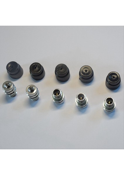 (20 Sayım) M12X1 5 Erkek Yüksek Yan A/c Şarj Port Valfi MT0105 800-955 59946 Gm 52458184 15-5438 Için Kapaklar Içerir (Yurt Dışından) modelleri