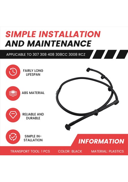 Mercedes-Benz GL350 ML350 3 0l 2010-2016 A6420700200 6420700200 Için Otomobil Yakıt Dönüş Hattı (Yurt Dışından) fırsatları