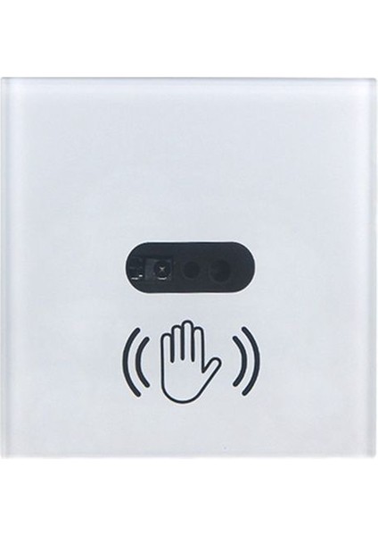 Duvar Akıllı Işık Anahtarı Infare Ir Sensörüne Gerek Yok Dokunmatik Cam Ekran Paneli Elektrik Güç Kapalı Lamba Ab Fişi (Yurt Dışından)